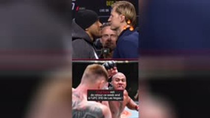 UFC 310 - Le face-à-face entre Gane et Volkov avant leur guerre