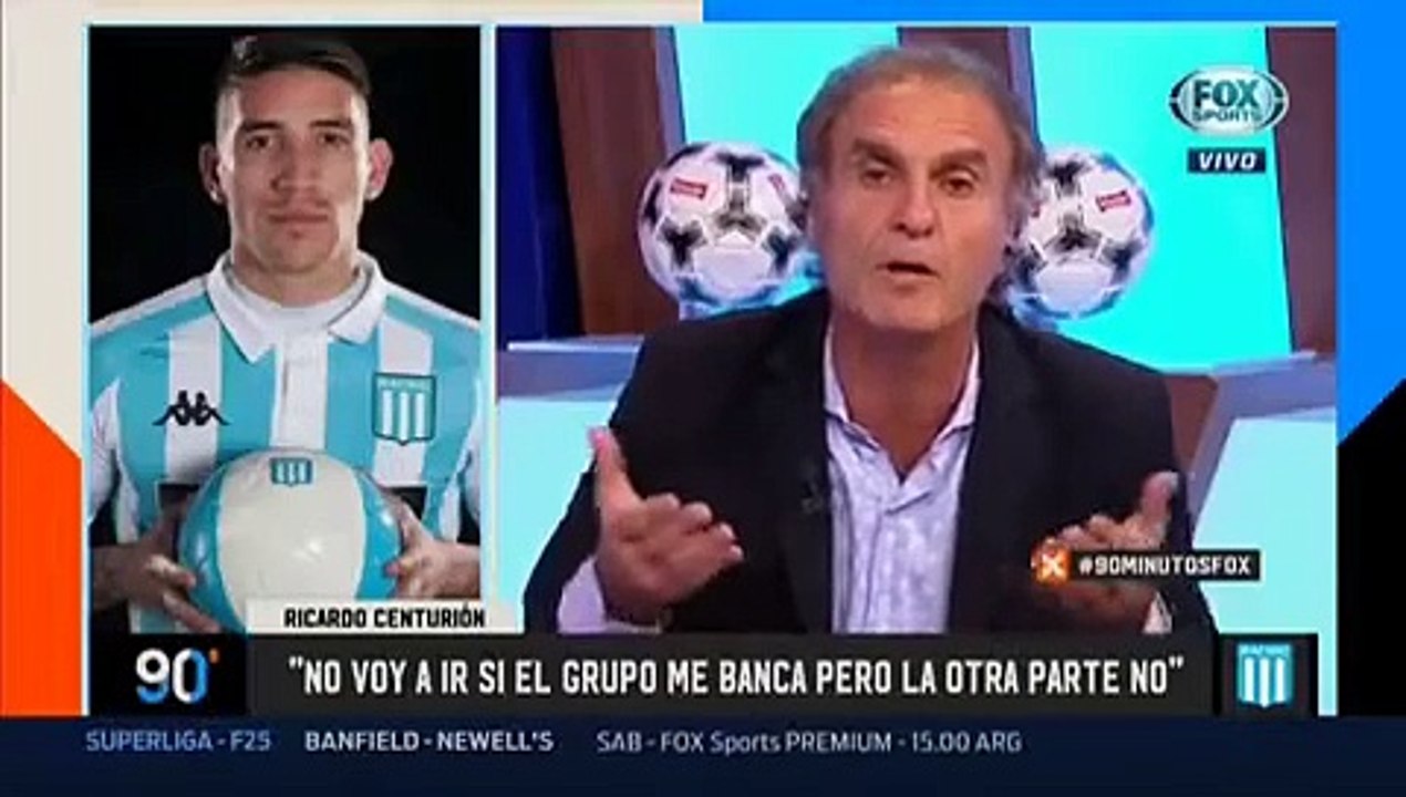 Ricardo Centurión polémica frase a Oscar Ruggeri: "Yo no tengo sueño, tengo ganas de salir a tomar algo"
