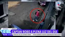 Captan robo a una mujer en calles de Oaxaca