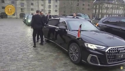 الرئيس السيسي يصل إلى مقر وزارة الخارجية الدنماركية ليشهد منتدى الأعمال المشترك