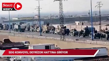 SDG konvoyu, Deyrizor hattına giriyor