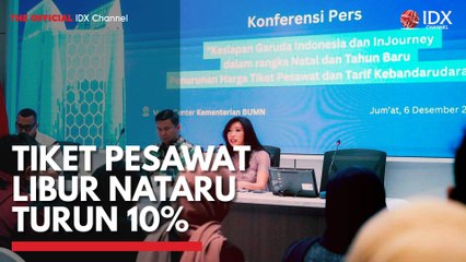Tiket Pesawat Libur Nataru Turun 10%