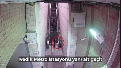 Ankara'da yürüyen merdiven sabotajı