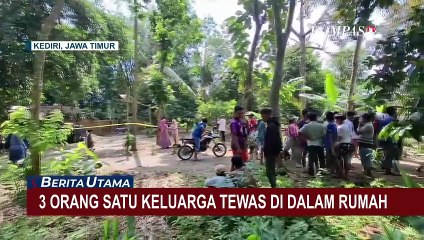 Sakit Hati Tak Dipinjami Uang, Pria di Kediri Tega Bunuh Sekeluarga Guru