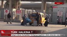 Halep'e dönen Suriyeliden Türkiye’ye teşekkür: Allah sizlerden razı olsun