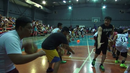 Filipino basketball legend Samboy "Skywalker" Lim in Dubai
