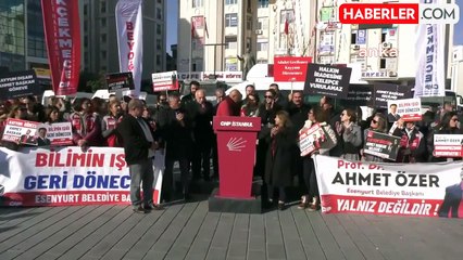 CHP'nin Esenyurt'taki Demokrasi Nöbeti… Gamze Akkuş İlgezdi:  "Kabul Edin, Kaybettiniz, Kaybettiniz, Kaybettiniz"