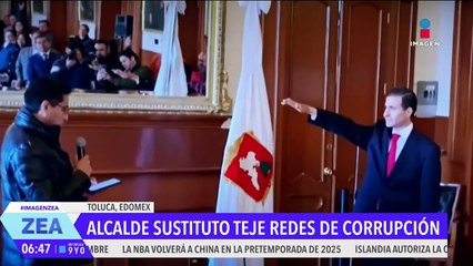 Acusan a Juan Maccise Naime, alcalde suplente de Toluca, de tejer redes de corrupción