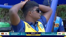 Sri Lanka U19 vs India U19 _ ACC Men s U19 Asia Cup _ Semi Final 2