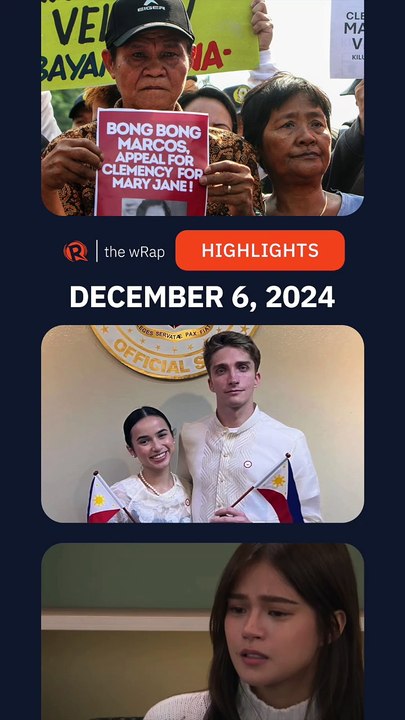 Today’s headlines: Mary Jane Veloso, figure skating, Maris Racal | The wRap | December 6, 2024