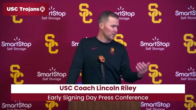 USC Trojans Coach Lincoln Riley Addresses Transfer Portal