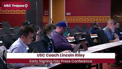 USC Trojans Coach Lincoln Riley Addresses Job Opportunities