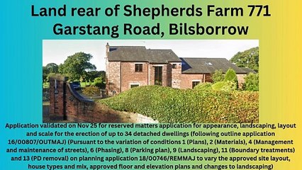 Wyre planning applications 25/11-1/12