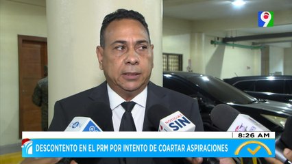 Descontento en el PRM por intento de coartar aspiraciones | El Despertador