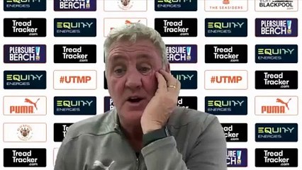Steve Bruce responds to interest in Blackpool teenager