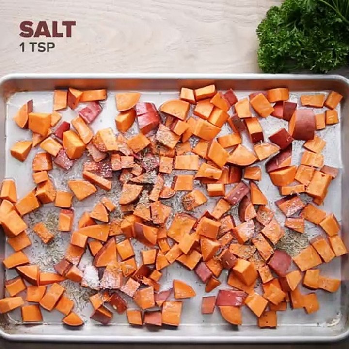 Honey Balsamic Roasted Brussels Sprouts By Tasty