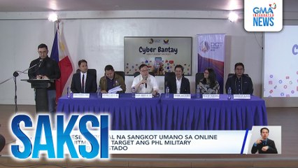 Chinese national na sangkot umano sa online recruitment na target anG PHL military personnel, arestado | Saksi