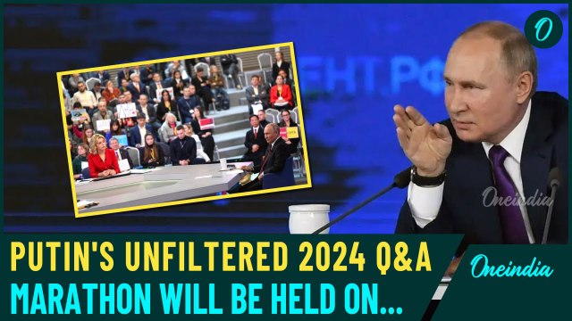 Putin’s Year-Ender Q&A: Russian President On Ukraine War | Middle East | Donald Trump