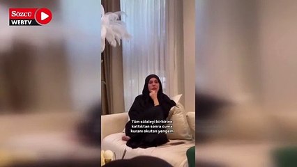 Dilan Polat'tan olay cuma paylaşımı: Başörtüsünü taktı sigarayı yaktı