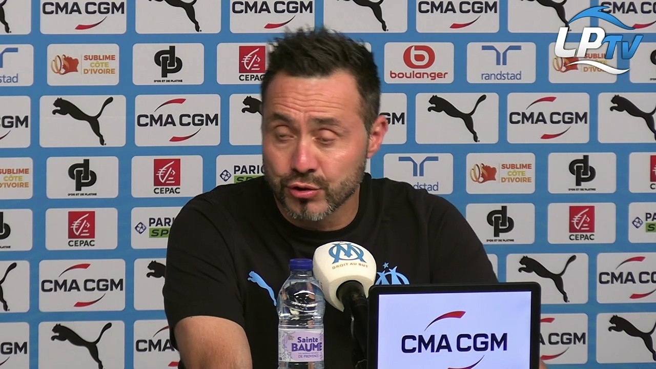 De Zerbi : "Ceux qui ne jouent pas, je les embrasse, je leur fais sentir qu’ils sont importants"