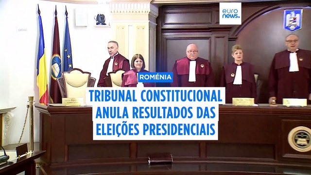 Tribunal Constitucional romeno anula eleições presidenciais
