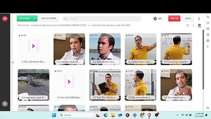 (GET)Mike Andes - Landscape Business Course Download