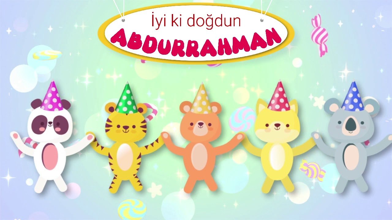 İyi ki doğdun ABDURRAHMAN - İsme Özel Doğum Günü Şarkısı (FULL VERSİYON)