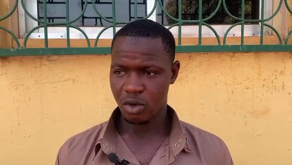 Drame de N’Zérékoré : Mr Abdouramane Barry a perdu sa femme dans le bousculade.