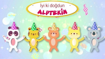 İyi ki doğdun ALPTEKİN - İsme Özel Doğum Günü Şarkısı (FULL VERSİYON) (REKLAMSIZ)