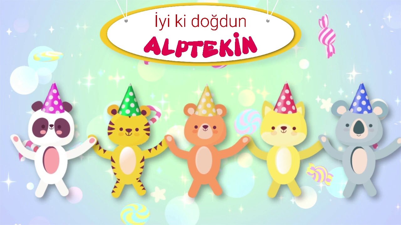 İyi ki doğdun ALPTEKİN - İsme Özel Doğum Günü Şarkısı (FULL VERSİYON) (REKLAMSIZ)