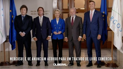 Mercosul e UE anunciam acordo para um tratado de livre comércio