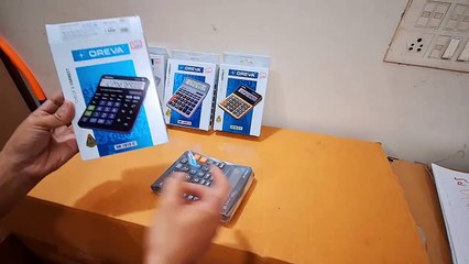 Unboxing and Review of Oreva calculator 1912-C, 1600-C, 1812-C, 2012-C