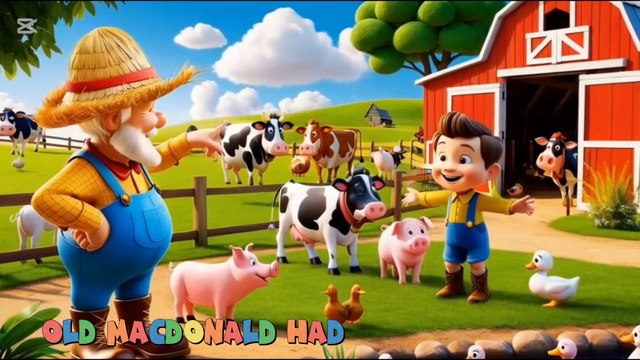 Old MacDonald Had a Farm | Fun Nursery Rhyme for Kids | Educational Songs