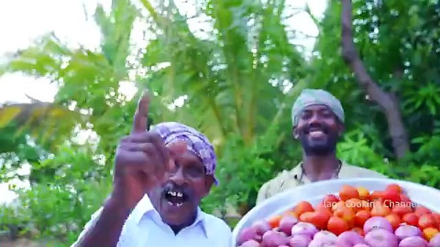 MUTTON BIRYANI | Layered Mutton Biryani Recipe Cooking In Village | Goat Biryani Cooking & Eating