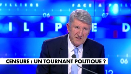 Philippe de Villiers : «La motion de censure est le match retour du front républicain»
