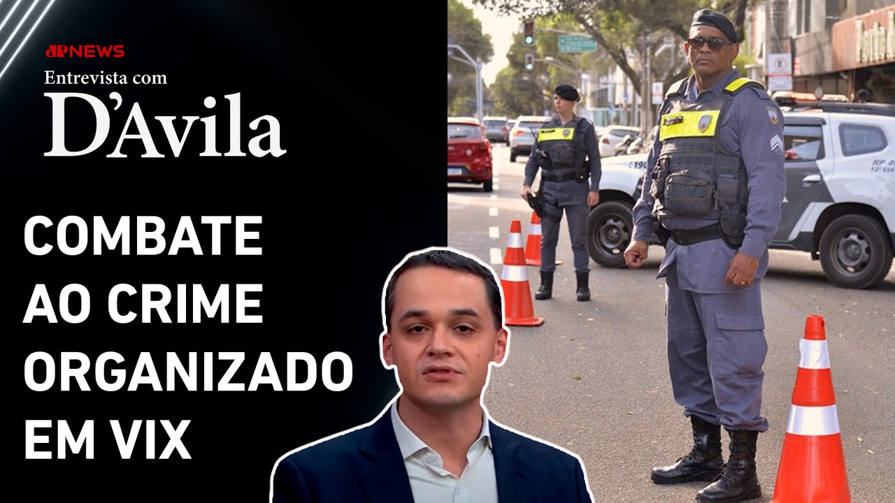 Prefeito de Vitória fala da parceria entre guarda municipal e PM | ENTREVISTA COM D'AVILA