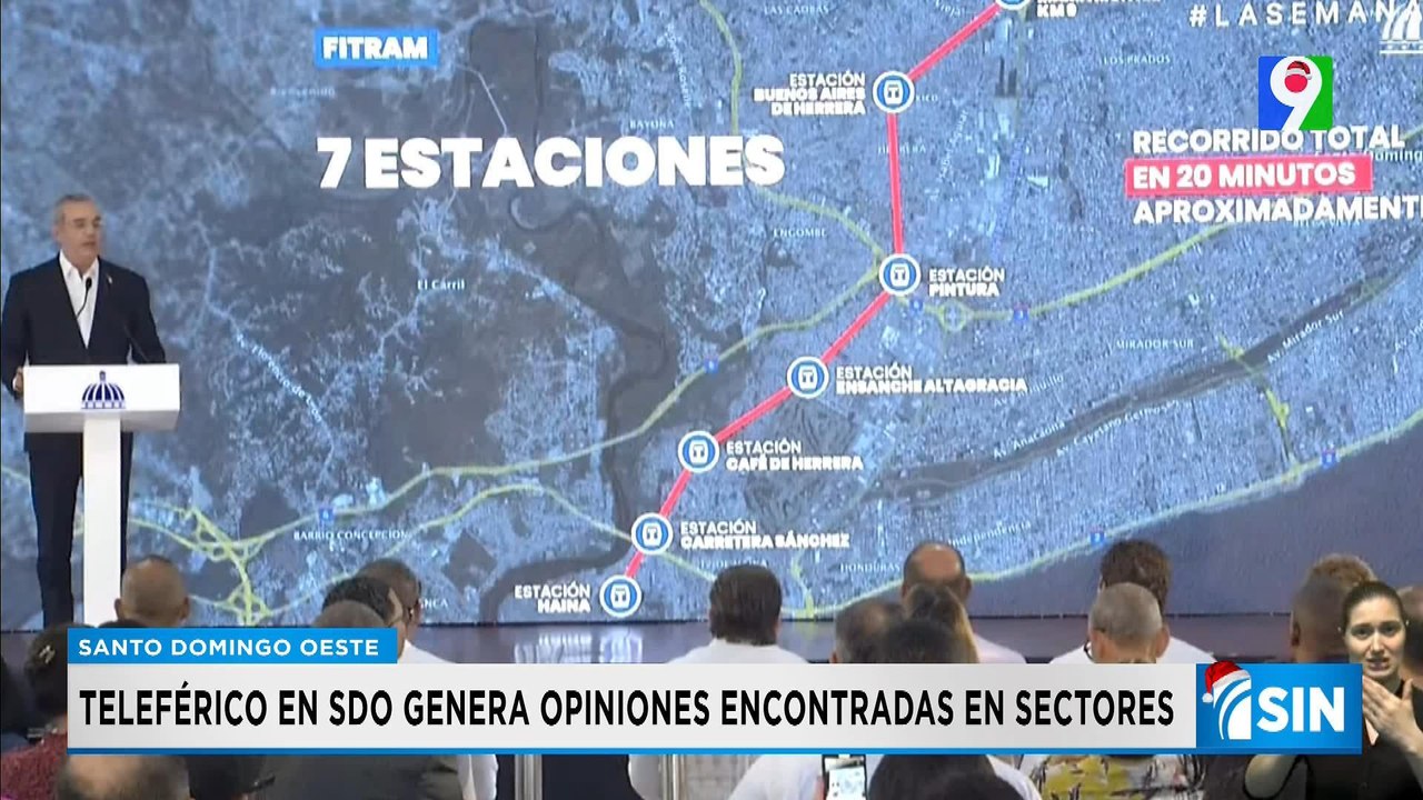 Opiniones encontradas por construcción del Teleférico de SDE | Primera Emisión SIN