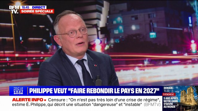 Édouard Philippe (Horizons): Il est souhaitable que tout le monde se ressaisisse