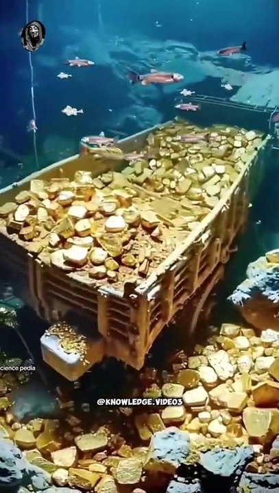 True research about the *Gold*  found in the depths of the ocean.🌊  Amazing information. 😇