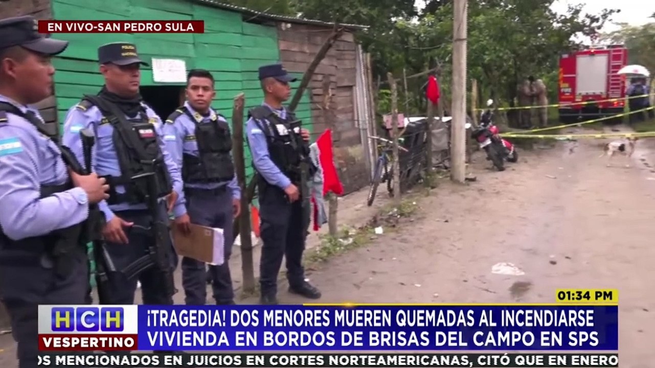 Dos menores pierden la vida en un lamentable siniestro en los bordos Brisas del Campo de SPS