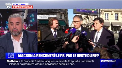 Alexis Corbière, député du groupe écologiste et social: "Emmanuel Macron veut éclater le NFP (…) Donc, si on rentre dans ce jeu-là, on est mort"