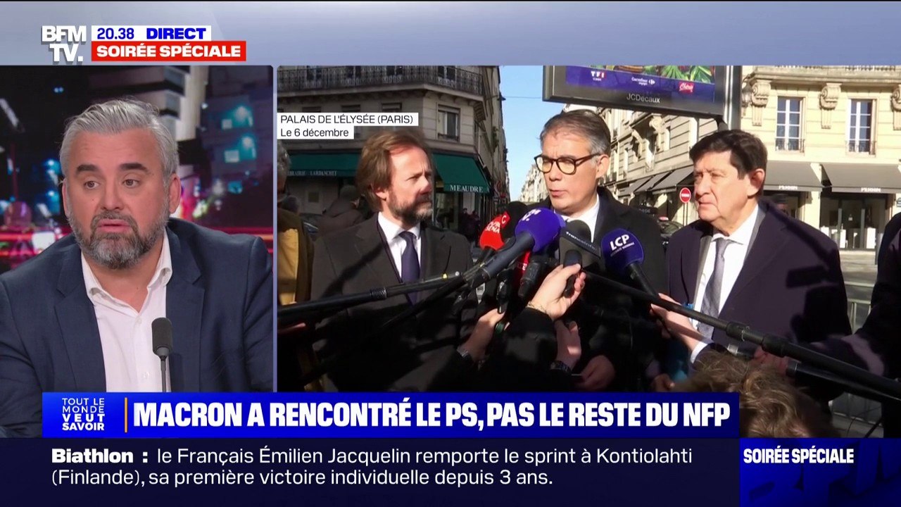 Alexis Corbière, député du groupe écologiste et social: "Emmanuel Macron veut éclater le NFP (…) Donc, si on rentre dans ce jeu-là, on est mort"