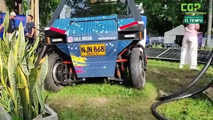 carro eléctrico colombiano