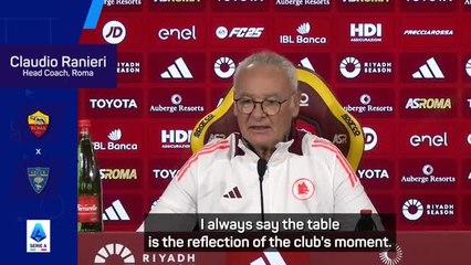 Roma must fight to avoid relegation zone - Ranieri