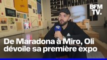 De Maradona à Miro, le rappeur Oli présente sa première exposition à Toulouse