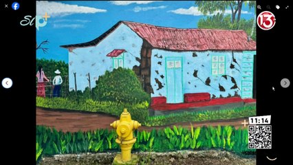 Entrevista - Don Floriberto Barrantes es un artista que embellece su propio cantón