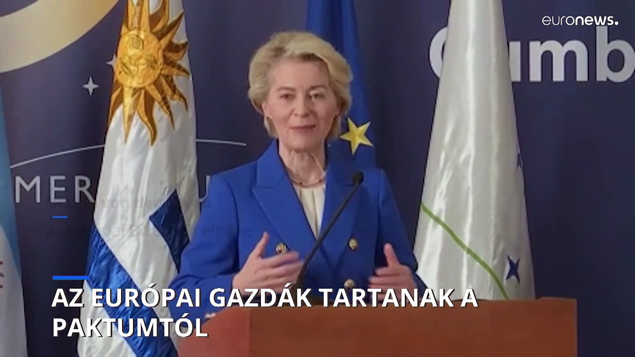 Tartanak az európai gazdák az EU és a Dél-Amerikai Közös Piac szabadkereskedelmi megállapodásától