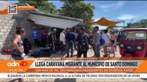 Llegan más de 500 migrantes  al municipio de Santo Domingo, Oaxaca; procedentes de diversos países