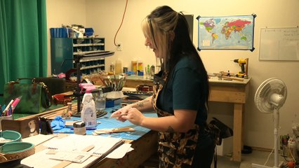 Artisanat: travailler le cuir