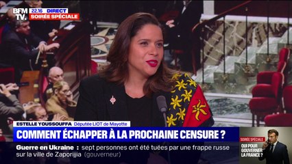Coalition gouvernementale: "Nous sommes prêts à prendre nos responsabilités", assure Estelle Youssouffa (députée LIOT de Mayotte)